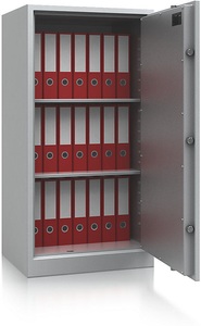 undefined, Stahlschrank, feuergeschützt Sicherheitsstufe S1 HxBxT 1226 x 650 x 500 mm, Sicherheitsschrank LIGHT, Einbruchschutz Grad S1, HxBxT 1226 x 650 x 500 mm