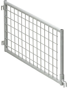 undefined, Gittertrennwand für Industrie-Gitterbox, mittelhohe Bauform steingrau RAL 7030, Gittertrennwand, für Industrie-Gitterbox, mittelhohe Bauform, steingrau RAL 7030