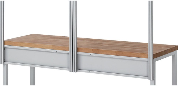 RAU, RAU System-Stützensatz 4 System-Stützen für Werktisch-Breite 2000 mm, RAU System-Stützensatz, 4 System-Stützen, für Werktisch-Breite 2000 mm