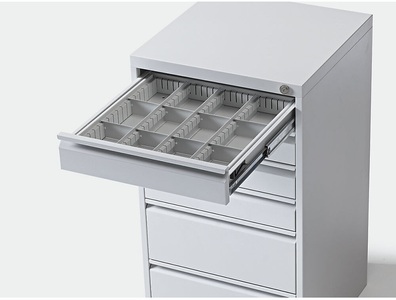 undefined, Schubladeneinteilungs-Set für Schubladenschrank für Schubladenhöhe 100 mm, Schubladeneinteilungs-Set, für Schubladenschrank, für Schubladenhöhe 100 mm