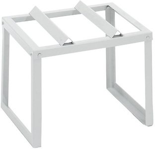 QUIPO, QUIPO Fassbock, pulverbeschichtet für 60- / 200-l-Fass 1 Fass, Länge 600 mm, eurokraft basic Fassbock, pulverbeschichtet, für 1 x 60- oder 200-l-Fass, lichtgrau
