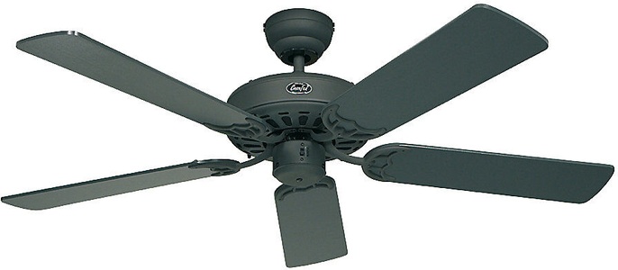 undefined, Deckenventilator CLASSIC ROYAL Rotorblatt-Ø 1320 mm Lack graphit, CasaFan Classic Royal 132 GR Deckenventilator 59 W (Ø x H) 132 cm x 230 mm Graphit