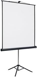 undefined, Stativ-Lichtbildwand Bildwandformat 1 : 1 Bildfläche BxH 1470 x 1530 mm, Stativ-Lichtbildwand, Bildwandformat 1 : 1, Bildfläche BxH 1470 x 1530 mm
