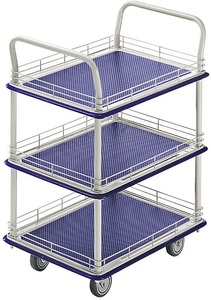 undefined, Industrie-Tischwagen mit drei Etagen Tragfähigkeit 200 kg, Industrie-Tischwagen, mit drei Etagen, Tragfähigkeit 200 kg