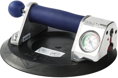 Bohle, Bohle Saugheber VERIBOR 1-Kopf-Alu-Körper mit Manometer, Tragfähigkeit 120 kg Scheiben-Ø 210 mm, Bohle Saugheber VERIBOR®, 1-Kopf-Alu-Körper mit Manometer, Tragfähigkeit 120 kg, Scheiben-Ø 210 mm