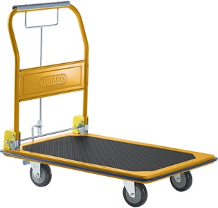QUIPO, QUIPO Profi-Plattformwagen mit Totmann-Bremse Tragfähigkeit 370 kg, Profi-Plattformwagen, mit Totmann-Bremse, Tragfähigkeit 370 kg, ab 2 Stk