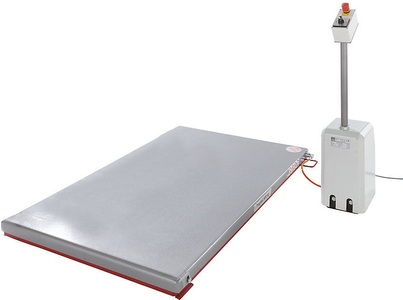 Flexlift, Flexlift Flachform-Hubtisch, Baureihe G Tragfähigkeit 1000 kg, Hubbereich 80 - 850 mm LxB 1600 x 1150 mm, 400 V Drehstrom, Flexlift Flachform-Hubtisch, Baureihe G, Tragfähigkeit 1000 kg, Hubbereich 80 - 850 mm, LxB 1600 x 1150 mm, 400 V Drehstrom