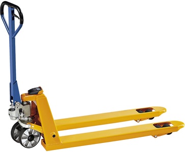 undefined, Paletthubwagen mit Waage Tragfähigkeit 2000 kg, eurokraft basic Paletthubwagen, mit Waage, Tragfähigkeit 2000 kg