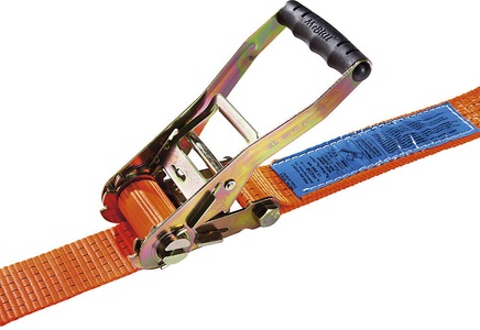undefined, Zurrgurt Standardratsche, max. Tragfähigkeit 500 kg, VE 2 Stk Länge 4000 mm, ab 3 VE, Zurrgurt, Standardratsche, max. Tragfähigkeit 500 kg, VE 2 Stk, Länge 4000 mm, ab 3 VE