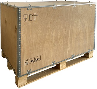 undefined, Holzfaltkiste Standard LxBxH 1180 x 780 x 750 mm, ab 20 Stk, ratioform Holzfaltkiste, Standard, LxBxH 1180 x 780 x 750 mm, ab 20 Stk