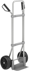 EUROKRAFT, EUROKRAFT Aluminium-Sackkarre GO Schaufel-BxT 280 x 140 mm, Alu Vollgummibereifung, ab 5 Stk, eurokraft pro Aluminium-Sackkarre, Schaufel-BxT 280 x 140 mm, Alu, Vollgummibereifung, ab 5 Stk