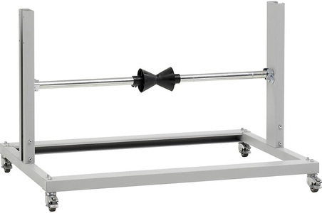 undefined, Untertisch-Rollwagen für Materialrollen bis 800 mm Breite, Untertisch-Rollwagen, für Materialrollen, Ø bis 750 mm, 800 mm Breite