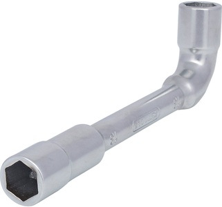 KS Tools, KS Tools ULTIMATEplus Doppel-Steckschlüssel mit Bohrung 90° gebogen 13 mm, 