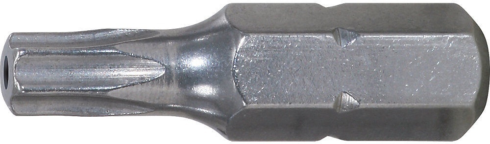 KS Tools, KS Tools 1/4'' Edelstahl-Bit Torx mit Stirnlochbohrung TB25, ab 90 Stk, 