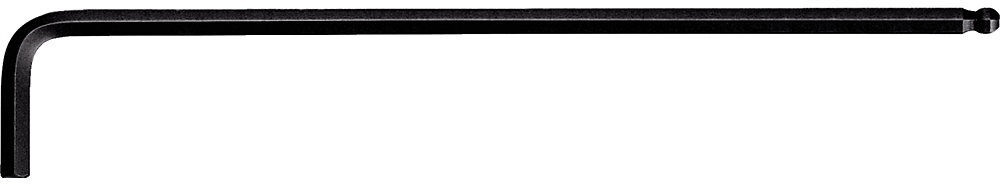 KS Tools, KS Tools Winkelstiftschlüssel XL, phosphatiert Innensechskant mit Kugelkopf, metrisch 5 mm, ab 90 Stk, 