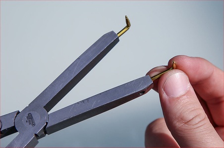 KS Tools, KS Tools Spitzenpaar für Doppelgelenk-Sicherungszangen, 90° gewinkelt Durchmesser 1 mm, ab 20 Stk, 