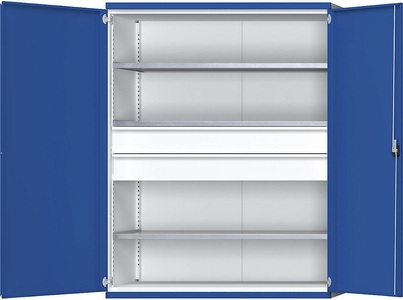 ANKE, ANKE Schwerlastschrank JUMBO mit 3 Fachböden 2 Schubladen HxBxT 1950 x 1484 x 690 mm, ANKE Schwerlastschrank JUMBO mit 3 Fachböden, 2 Schubladen, HxBxT 1950 x 1484 x 690 mm