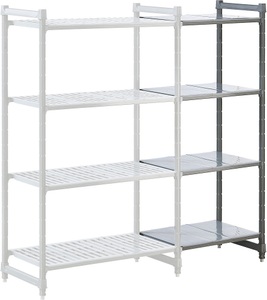 undefined, Kunststoff-Steckregalsystem Fachboden-BxT 680 x 540 mm Anbauregal, Breite 720 mm, Boden glatt, Kunststoff-Steckregalsystem, Fachboden-BxT 680 x 540 mm, Anbauregal, Breite 720 mm, Boden glatt