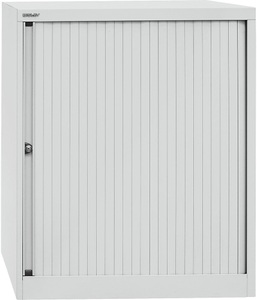 Bisley, BISLEY Euro-Rollladenschrank Breite 800 mm, 2 Fachböden lichtgrau, BISLEY Euro-Rollladenschrank, Breite 800 mm, 2 Fachböden, lichtgrau