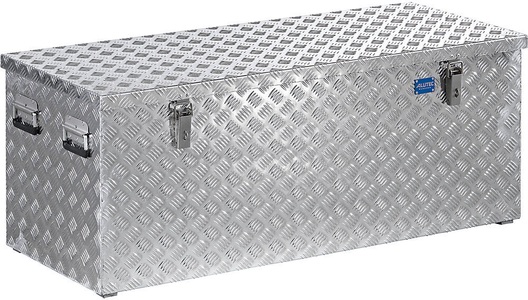undefined, Alu-Transportkiste Riffelblech mit Gasdruckdämpfer Inhalt 312 l, Transportkiste, Aluminium-Riffelblech mit Gasdruckdämpfer, 312 l
