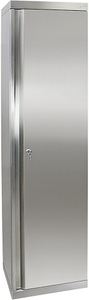 undefined, Edelstahl-Flügeltürschrank mit Stellschrauben, Vollblechtüren HxBxT 1800 x 450 x 400 mm, stumpf® Edelstahlschrank mit Stellschrauben im Boden, HxBxT 1.800 x 450 x 400 mm, 4 Fachböden