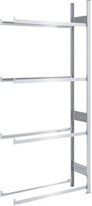 undefined, Reifenregal Regalhöhe 2500 mm Anbauregal, BxT 1010 x 435 mm, hofe Reifenregal, Regalhöhe 2500 mm, Anbauregal, BxT 1010 x 435 mm