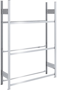 undefined, Reifenregal Regalhöhe 2000 mm Grundregal, BxT 1360 x 435 mm, hofe Reifenregal, Regalhöhe 2000 mm, Grundregal, BxT 1360 x 435 mm