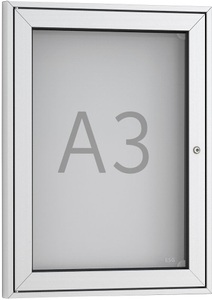 undefined, Schaukasten mit Drehtür, B1 1 x DIN A3 Rahmen eckig, Schaukasten mit Drehtür, 1 x DIN A3, Rahmen eckig