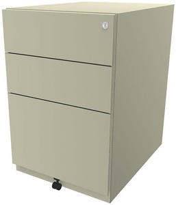 Bisley, BISLEY Rollcontainer Note™, mit 2 Universalschubladen, 1 Hängeregistratur HxBxT 645 x 420 x 565 mm hellelfenbein, BISLEY Rollcontainer Note?, mit 2 Universalschubladen, 1 Hängeregistratur, HxBxT 645 x 420 x 565 mm, hellelfenbein