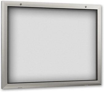 undefined, Schaukasten für Innen- und Außenbereich Türöffnung um 180° nach unten für DIN A1, Rückwand reinweiß RAL 9010, Schaukasten für Innen- und Außenbereich, Türöffnung um 180° nach unten, für DIN A1, Rückwand reinweiß RAL 9010