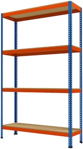 undefined, Großfach-Schwerlastregal Höhe 2438 mm, Gesamttiefe 468 mm Breite 1536 mm, Großfach-Schwerlastregal, Höhe 2438 mm, Gesamttiefe 468 mm, Breite 1536 mm