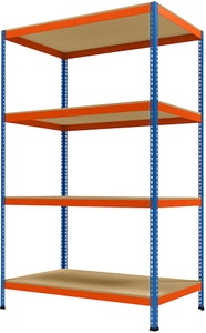 undefined, Großfach-Schwerlastregal Höhe 2438 mm, Gesamttiefe 926 mm Breite 1536 mm, Großfach-Schwerlastregal, Höhe 2438 mm, Gesamttiefe 926 mm, Breite 1536 mm
