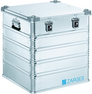 Zarges, ZARGES Alu-Transportkiste Inhalt 175 l, Innen-LxBxH 550 x 550 x 580 mm in robuster Ausführung, ZARGES Alu-Transportkiste, Inhalt 175 l, Innen-LxBxH 550 x 550 x 580 mm, in robuster Ausführung