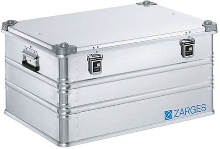 Zarges, ZARGES Alu-Transportkiste Inhalt 157 l, Innen-LxBxH 750 x 550 x 380 mm in robuster Ausführung, ZARGES Alu-Transportkiste, Inhalt 157 l, Innen-LxBxH 750 x 550 x 380 mm, in robuster Ausführung