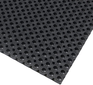 undefined, Schmutzfangmatte, gelocht schwarz L x B 1000 x 750 mm, NOTRAX Schmutzfangmatte, gelocht, schwarz, L x B 1000 x 750 mm