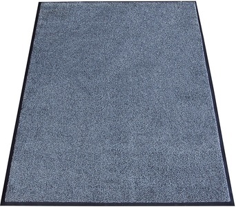 undefined, Schmutzfangmatte für Innen, Flor aus High-Twist-Nylon LxB 1800 x 1150 mm grau meliert, Schmutzfangmatte Eazycare Wash, High-Twist-Nylon, 1150 x 1800 mm, grau
