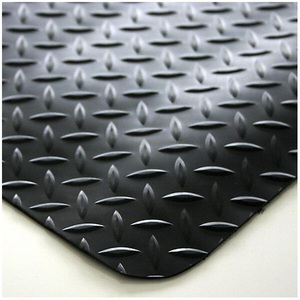 undefined, Anti-Ermüdungsmatte, PVC / Neopren feste Größe, schwarz 1500 x 900 mm, Ergonomiematte Deckplate, schwarz, 900 x 1500 mm