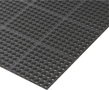 undefined, Anti-Ermüdungsmatte gelocht LxB 1020 x 660 mm, Anti-Ermüdungsmatte aus Nitrilgummi, BxT 660 x 1.020 mm