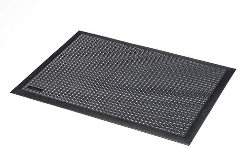 undefined, Arbeitsplatzmatte, Nitrilgummi, genoppt schwarz LxBxH 900 x 600 x 13 mm, NOTRAX Arbeitsplatzmatte Skystep Nitrilgummi, schwarz, LxBxH 900 x 600 x 13 mm