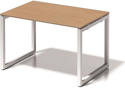 Bisley, BISLEY Schreibtisch CITO, O-Gestell HxBxT 740 x 1200 x 800 mm Gestell weiß, Platte Buche, BISLEY Schreibtisch CITO, O-Gestell, HxBxT 740 x 1200 x 800 mm, Gestell weiß, Platte Buche