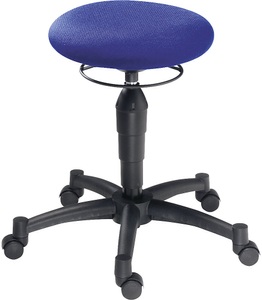 Topstar, Topstar Hocker BALANCE Sitz-Ø 360 mm royalblau, Topstar Hocker BALANCE 10, mit Orthositz, Ø 350 mm, royalblau