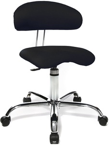Topstar, Topstar Hocker SITNESS 40 3-dimensional beweglich schwarz, Topstar Hocker SITNESS 40, 3-dimensional beweglich, schwarz