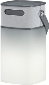 Hansa, Hansa LED 4 Music tragbare LED-Leuchte mit Lautsprecher, Powerbank, USB-Anschluss anthrazit, 