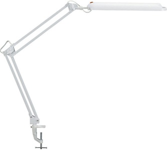 Maul, MAUL LED-Leuchte, 5800 K, 21 LEDs mit Klemmfuß weiß, MAUL LED-Tischleuchte Atlantic, Klemme, weiß