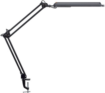 Maul, MAUL LED-Leuchte, 5800 K, 21 LEDs mit Klemmfuß schwarz, MAUL LED-Tischleuchte Atlantic, Klemme, schwarz
