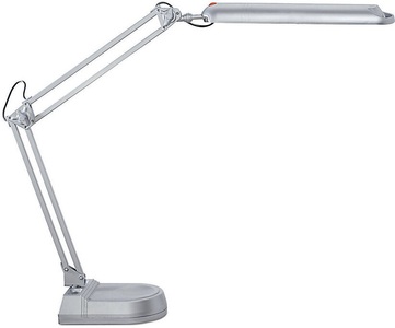 Maul, MAUL LED-Leuchte, 5800 K, 21 LEDs mit Standfuß silber, MAUL LED-Tischleuchte Atlantic, Standfuss, silber