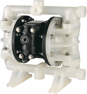 Lutz, Lutz Druckluft-Doppelmembran-Pumpe für korrosive Flüssigkeiten, anorganische Säuren, Laugen, Plattierbad-Lösung 1/2'' BSP IG, 