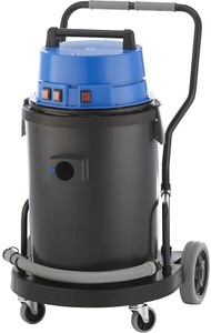 EUROKRAFT, EUROKRAFT Nass- und Trockensauger Werkstattsauger, 3600 Watt 62-l-Behälter, eurokraft pro Industrie Nass-/Trockensauger, 62-l-Kunststoffbehälter, 3300 W, mit Ablassschlauch