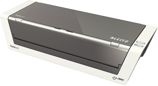 Leitz, Leitz Laminiergerät System iLAM TOUCH 2 für Format DIN A3, TURBO, Leitz Laminiergerät iLAM touch 2 Turbo A3, Laminierzeit 20 Sek., 1 Min. Aufwärmzeit