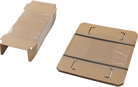 undefined, Fixierverpackung mit Fixiereinlage und Umkarton, VE 25 Stk für Packmaß LxBxH 360 x 240 x 100 mm, 